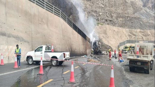 0السعودية.. وقوع حادث مروري على الهواء أثناء تغطية "كارثة عقبة شعار